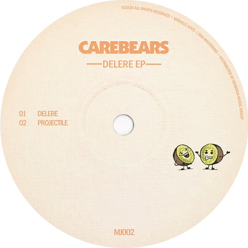 Carebears - Delere EP [MJ002]